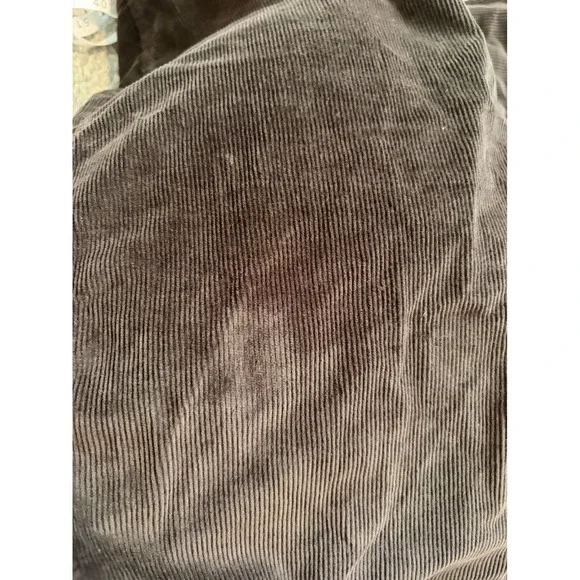 Madewell Emmett Wide Leg Corduroy Pants Women's Size 30 Petite Brown Casual - Picture 6 of 6